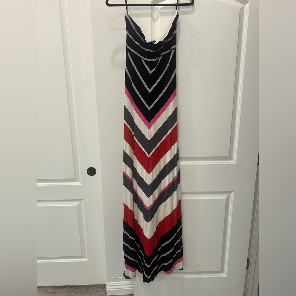 Bebe strapless maxi dress
